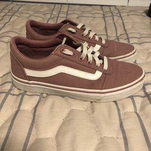 Pinkish vans size 8 womens